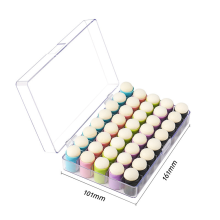 40 Pack of Finger Daubers with Storage Case for Painting Art Ink Crafts Chalk Card Making DIY