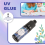 Hard UV Resin Glue Clear Ultraviolet Curing Quick Drying Epoxy DIY Jewelry Making Tools, 10G 5