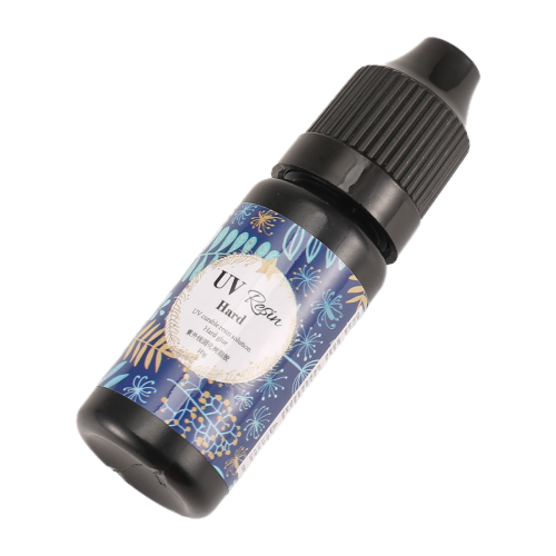 Hard UV Resin Glue Clear Ultraviolet Curing Quick Drying Epoxy DIY Jewelry Making Tools, 10G 1