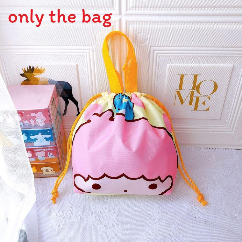 (StyleJ) Kitty Hello Cute Kuromi My Melody Waterproof Drawstring Hand Bag Held Storage-image-OPC-PJ88T8N-NEW