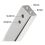 Copper Rivets Burrs Setter,Rivet and Setter 2-in-1 9 12 Rivet Fastener Install Tool for Installing 2