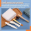 Bone Folders Kit, Folders, Makers,Bookbinding for Bookbinding Making Paper Crafts Quilting Leathercraft A 4
