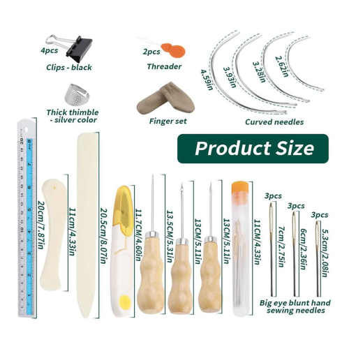 Bone Folders Kit, Folders, Makers,Bookbinding for Bookbinding Making Paper Crafts Quilting Leathercraft C 2