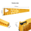 2Pcs Drawer Installation Accessories Guide Rail Locator Fixer Woodworking DIY Auxiliary Tools 5