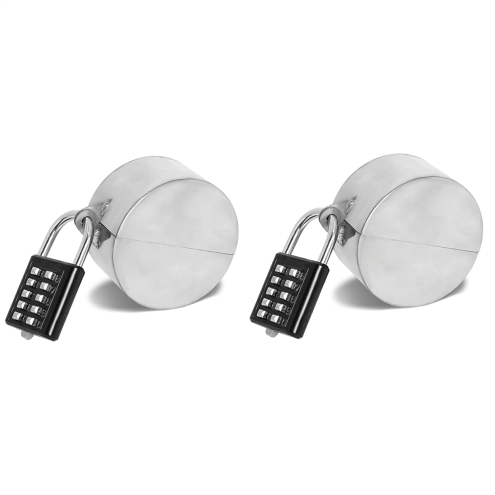 Gate Valve Locking Device (2 Set) Hose Bib Lock Outdoor Faucet, Water Faucet For Door Knob, Outside Garden, Oil 4853504676860