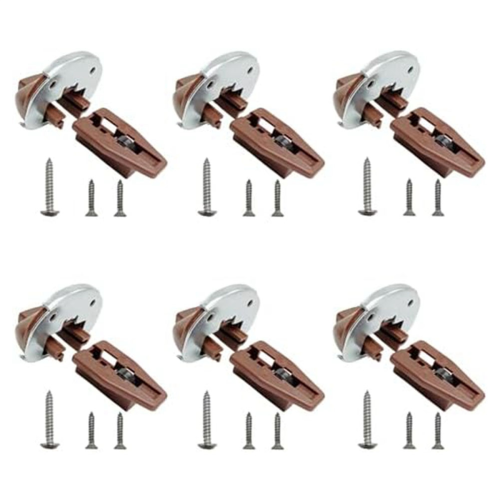 For Kenlin -Trak II Replacement-Drawer Rail Kit Part 168 for with Metal Back and Drawer Stops Rollers