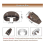 For Kenlin -Trak II Replacement-Drawer Rail Kit Part 168 for with Metal Back and Drawer Stops Rollers 4