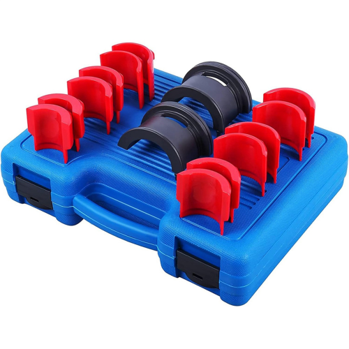 Universal Motorcycle Bike Fork Seal Driver Tool Kit 35-50mm 14PCS Remove Installation Set 2
