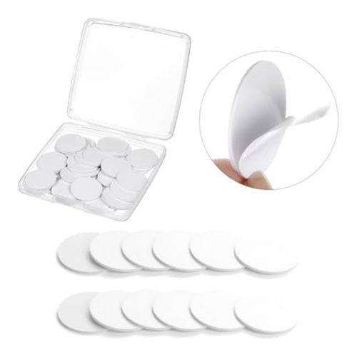 60Pcs NFC TagsNtag 215 Sticker Chip Round Tag Rewritable Card Sticky Back Enabled Cell Phone Device