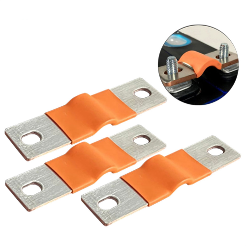 8Pcs High-Grade Nickel-Plated Copper Bus Bars for Solar Power and Deep Cycle Battery 1