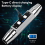 Double Head Jade Flashlight 6 Light Source USB Direct Charging Identification Jewelry Fluorescent Lamp, Silver 5