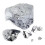 Silicon Metal, Elements 14 Semiconductor Monocrystalline Si Block, Raw Material for (50G) 7