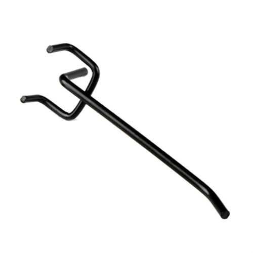 Peg Board Hooks 4Inch, Shelf Metal Display Wall for 1/4Inch Spaced Board,60PCS 1