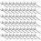 Peg Board Hooks 4Inch, Shelf Metal Display Wall for 1/4Inch Spaced Board,60PCS 1