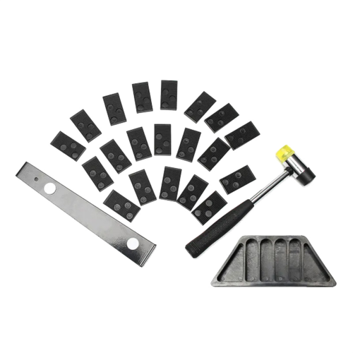 Wood Laminate Flooring Installation Tool Floor Fitting Kit with 20Pcs Spacers Set 2