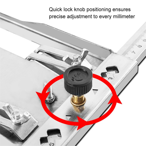 Cutting Machine Edge Guide Positioning Wood Board Tool Electricity Circular Saw Trimmer Router 1