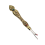 Vintage Thread Cutter Seam Ripper Unpicker - Sewing Handle Needlework Remover Gold 6