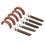 5 Pieces Clay Extruder Tool Pottery Carving Cup Handle Shape Teacup Mug Cutters 2