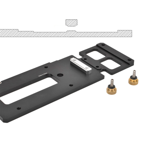 Woodworking 90 Degree Track Saw Square Guide Rail Right-Angle Stop Electric Circular 2