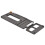 Woodworking 90 Degree Track Saw Square Guide Rail Right-Angle Stop Electric Circular 8