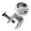4Pcs C-Clamp Steel Pipe Square Clamp Pull Ring Adjustable Fixed Holder Clip Multi-Function Hardware Fasteners 4