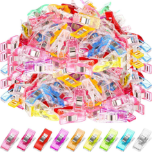 400 Pcs Sewing Clips Quilting Multipurpose Plastic for Assorted Colors