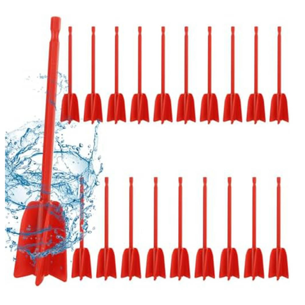 20Pcs Paint Mixer Drill Attachment, Stirrer For Drill,Helix Resin Epoxy Paddles Mixing 4853504698374