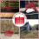 Manure Fork Replacement Head, Pitchfork Horse Rake, for Picking Up Manure, Stable Waste Removal,Red,2Pcs 5