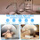 Half Moon Light for Esthetician 23" Dimmable LED Floor Lamp Lash Light 7