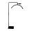 Half Moon Light for Esthetician 23" Dimmable LED Floor Lamp Lash Light 11