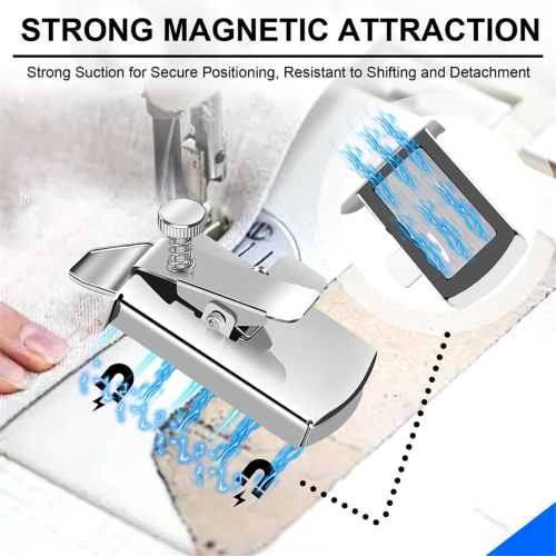 Magnetic Seam Guide, Multifunctional Universal Sewing Machine Accessory, Suitable for All Machines 1