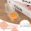 150Pack Wax Melt Container 1.3 Oz Plastic Set for Melts Clear Flip Top, Empty Candle Melt,Square 4