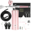 Upgraded Airbrush Set with Air Compressor Cordless Automatic Handheld Rechargeable AirBrush for Makeup C 1