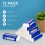 12 Pack Pencil Erasers, White Erasers for School, Art Kids Drawing Bulk 3