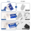 12 Pack Pencil Erasers, White Erasers for School, Art Kids Drawing Bulk 6