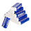12 Pack Pencil Erasers, White Erasers for School, Art Kids Drawing Bulk 1