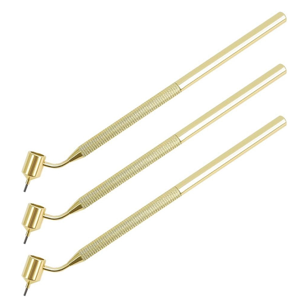 3Pcs Fine Line Fluid Writer Paint Applicator Pens, Touch Up Pen For Cars, (0.5Mm) 4853504608397