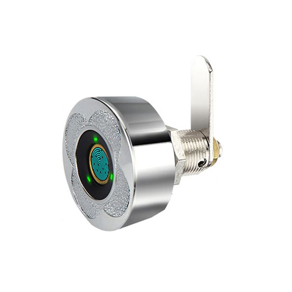 Drawer Fingerprint Lock Password Mailbox Biometric Rechargeable Keyless Electronic Lock(A) 4853504606829
