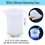 Epoxy Resin Mixing Tools Kit 36Pcs, Reusable Soft Silicone Supplies, Includes Mats, Measuring Cups 3