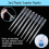 Epoxy Resin Mixing Tools Kit 36Pcs, Reusable Soft Silicone Supplies, Includes Mats, Measuring Cups 6
