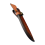 Leather Knife Scabbard Outdoor Straight Carrying Case Belt Loop Protective Cover 3