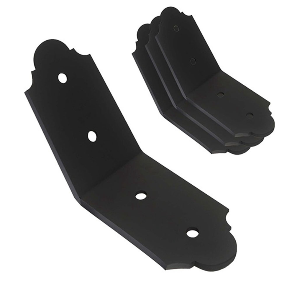 4Packs 135 Degree Angle Bracket Decorative Knee Braces, Duty Flush Inside 135-Degree Connector Brace, Outside 45 4853504605723