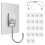 Large Adhesive Hook, Wall Strong Removable Suitable for Bathroom, Kitchen and Office(20pcs) 2