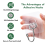Large Adhesive Hook, Wall Strong Removable Suitable for Bathroom, Kitchen and Office(20pcs) 6