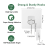 Large Adhesive Hook, Wall Strong Removable Suitable for Bathroom, Kitchen and Office(20pcs) 5