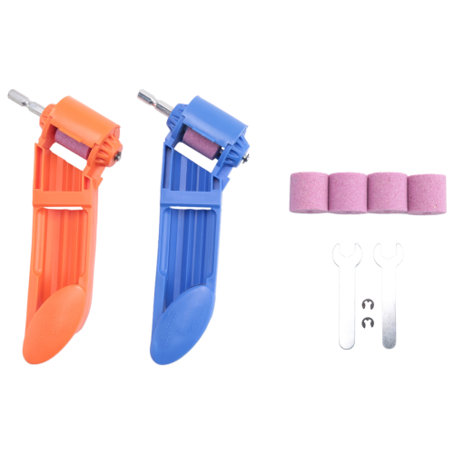 Corundum Grinding Wheel Drill Bit Sharpener Hand Tools Powered Tool Parts Nail Bits Set for Grinder Grill