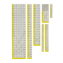 Quilting Ruler Acrylic Quilters for Easy Precision Cutting Fabric Paper, Quilting, Sewing & Crafts Template