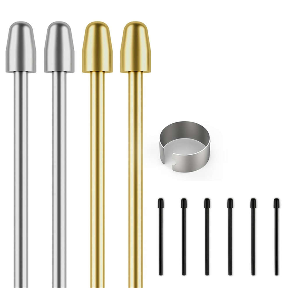 Marker Pen Stylus Tips For 2, 2 With Nibs Removal Tool,Metal Tips/Nibs Refill Accessories 4853504609042