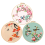 3 Sets DIY Embroidery Kit for Beginners Adults, Includes Holiday Cat, Hoop, Color Threads, Tools 7