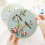 3 Sets DIY Embroidery Kit for Beginners Adults, Includes Holiday Cat, Hoop, Color Threads, Tools 4